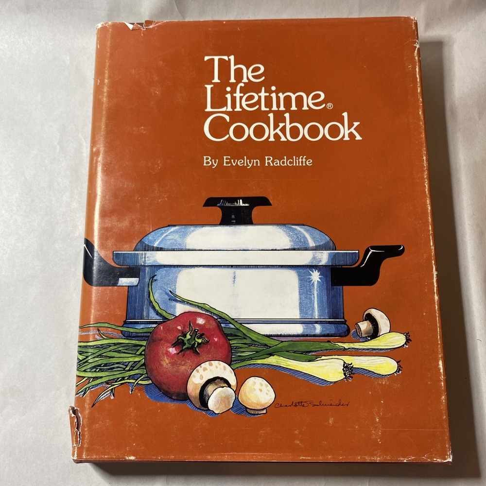 The LIFETIME Cookbook 1978 Artists & Writers Publications HC by Evelyn Radcliffe